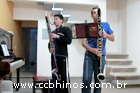 Hino 149 - 2 Clarones alto e contra clarone - CCB - (two contra clarinets)